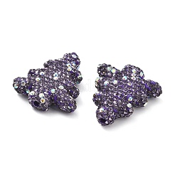 Елка полимерная глина стразы бусины&nbsp;CLAY-NH0001-14C