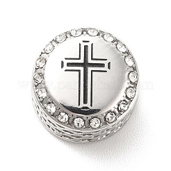 Европейские бусины из нержавеющей стали 304 STAS-D180-24