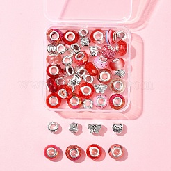 Европейские бусины из сплава и смолы в тибетском стиле своими руками DIY-FS0006-78E