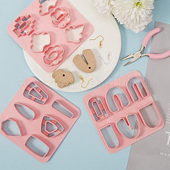 3шт 3 стиля АБС-пластиковые инструменты для пластилина DIY-SC0025-44