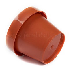 Пластиковый держатель для цветочного горшка для коврика для чашки домашнего офиса&nbsp;AJEW-H110-01