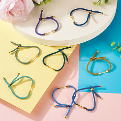 8шт 8-цветный плетеный нейлоновый шнур для изготовления браслета&nbsp;MAK-TA0001-28