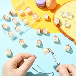 20шт 2 цвета подвески из смолы&nbsp;FIND-CJ0005-02