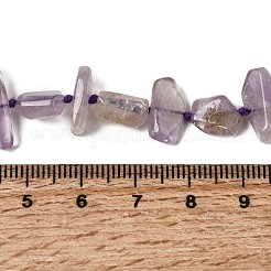 Природный аметист нитей бисера&nbsp;G-D365-E03-02