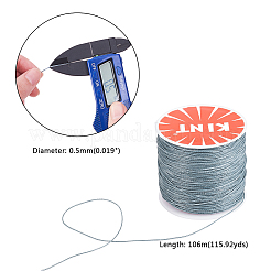 Круглые парафинированные полиэфирные шнуры YC-PH0002-05F