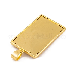 Латунные микро проложить кубического циркония подвески KK-E108-21G