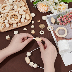 Деревянные наборы для самостоятельного изготовления бижутерии&nbsp;DIY-PH0030-05