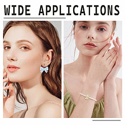 160шт 16 стиля прозрачные акриловые бусины&nbsp;TACR-GO0001-04