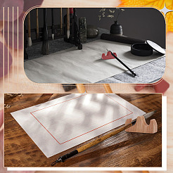 3 шт. 3-х цветный деревянный держатель для кистей для китайской каллиграфии AJEW-GF0007-77