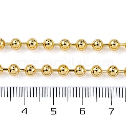 Ожерелья-цепочки из латуни с покрытием стойки для женщин&nbsp;NJEW-A035-04G-02