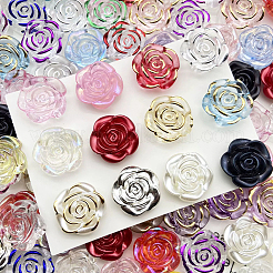 100шт пластиковые бусины KY-PA0001-07