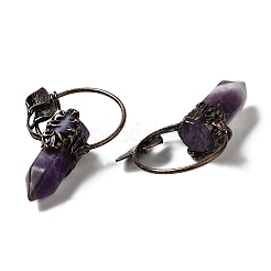 Натуральный аметист большие остроконечные подвески&nbsp;G-G019-01B-R02