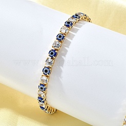 Латунные эмалевые браслеты и подвески BJEW-Z094-02G-03B