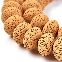 Бусы из натуральной лавы&nbsp;G-I220-17A-05