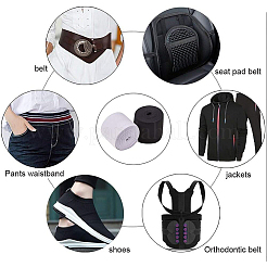 Плоский эластичный резиновый шнур / полоса EC-BC0001-06B