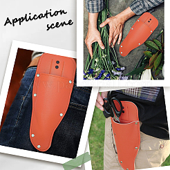 Защитный чехол для ножниц из искусственной кожи&nbsp;AJEW-WH20054-174