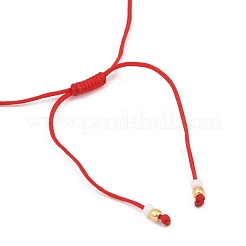 Регулируемые браслеты из бисера ручной работы от сглаза&nbsp;BJEW-JB12485-02