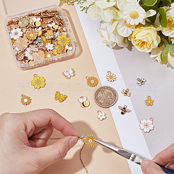 130шт 13 стиля сплава эмалевые подвески ENAM-AR0001-90