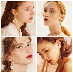 Наборы для самостоятельного изготовления акриловых и кракле-сережек DIY-SC0016-55