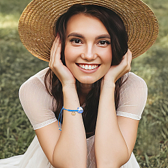 6шт. 6-х цветный набор браслетов с подвесками в виде колокольчиков BJEW-AN0001-74