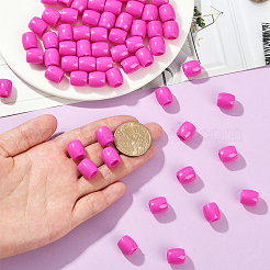 120шт непрозрачные бусины из смолы&nbsp;FIND-SC0019-26B