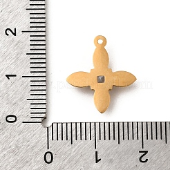 Подвески из нержавеющей стали 304 с микропаве из кубического циркония&nbsp;STAS-P431-40B-G