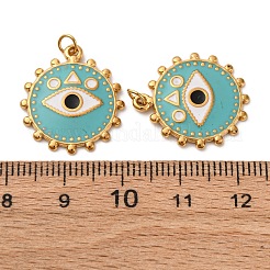 Подвески из нержавеющей стали 304 с эмалью&nbsp;STAS-U061-35G-01