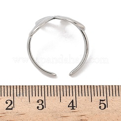 Кольца-манжеты из нержавеющей стали 304 для женщин RJEW-A079-02B-P