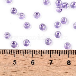 6/0 прозрачные внутри цветные стеклянные круглые бусины SEED-N006-004G