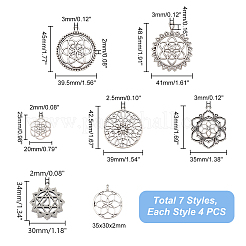 Подвески из цинкового сплава в тибетском стиле&nbsp;FIND-PH0010-02