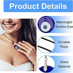 Наборы для изготовления подвесок-ожерельев от злых глаз своими руками DIY-NB0004-78