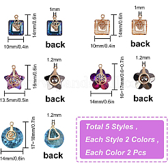 Стеклянные подвески GLAA-SC0012-16LG