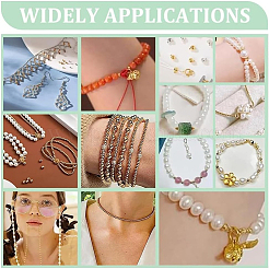 1000шт латунные обжимные бусины&nbsp;KK-UN0005-28G