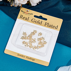 20 шт. Латунные подвески&nbsp;KK-BBC0017-25