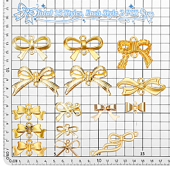 30 шт. 15 стиля звеньев/соединителей из сплава&nbsp;FIND-PH0024-72