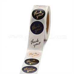 1-дюймовые самоклеящиеся бумажные наклейки на тему «Спасибо» DIY-K027-B03
