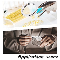 Пинцет из нержавеющей стали AJEW-CA0001-08