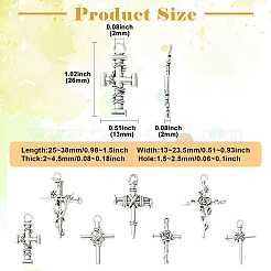 70шт 7 стиля подвески из сплава в тибетском стиле&nbsp;FIND-CJ0005-07