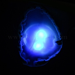 Окрашенный и нагреваемый кусочек натурального агата G-Q170-10E