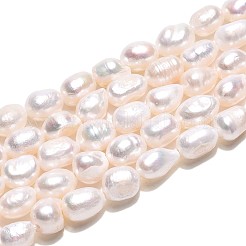 Нити из натурального культивированного пресноводного жемчуга PEAR-N014-06I-01