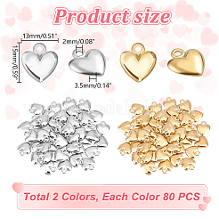 160шт 2-х цветные пластиковые подвески ccb KY-GA0001-31