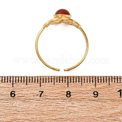 Регулируемые открытые манжетные кольца из нержавеющей стали 304 RJEW-A071-05G