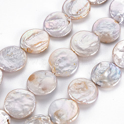 Природные Кеши жемчуг пряди PEAR-S018-04D