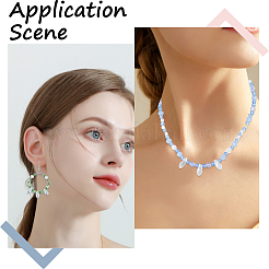 200шт нити стеклянных бусин EGLA-SP0001-03