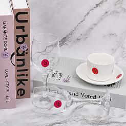 10 лист самоклеящихся круглых наклеек с цифрами и 5 рулона круглых наклеек со скидкой в виде точек STIC-CA0001-03