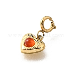 Подвесные украшения из нержавеющей стали 304 в форме сердца STAS-H202-29G