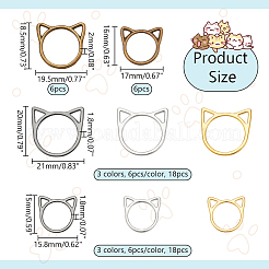 Сплавочные подвески тибетского стиля&nbsp;FIND-NB0005-21