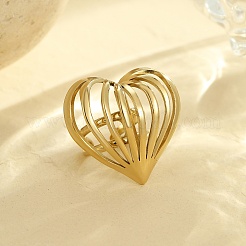 Кольца-манжеты из нержавеющей стали 304&nbsp;RJEW-R023-01G