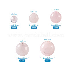 Природного розового кварца бусы G-TA0001-15