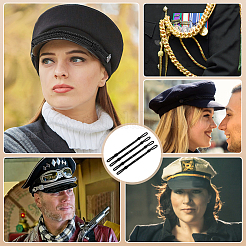 Полиэстеровая лента для шляпы DIY-WH0723-027C